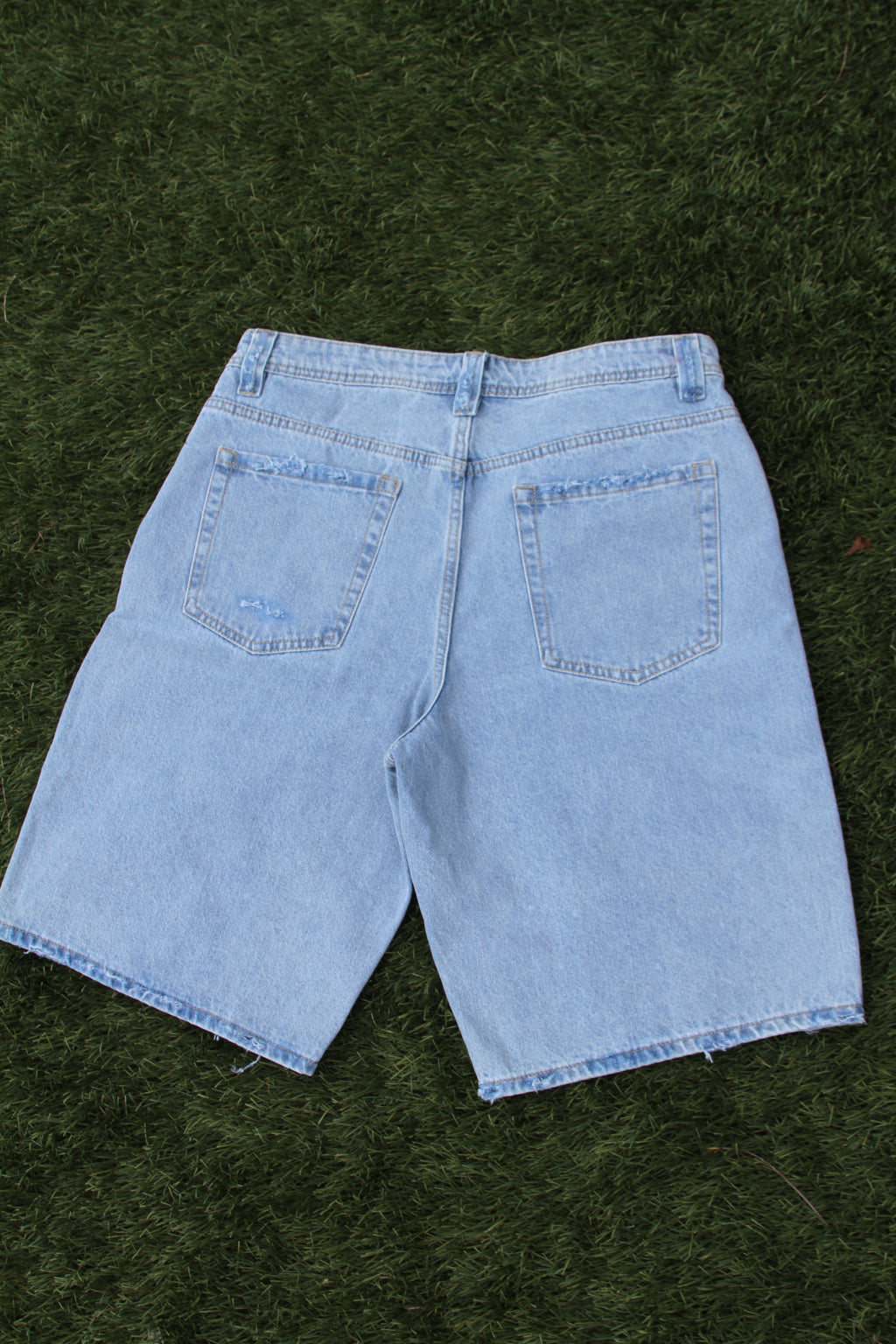 "Light Denim" Jorts
