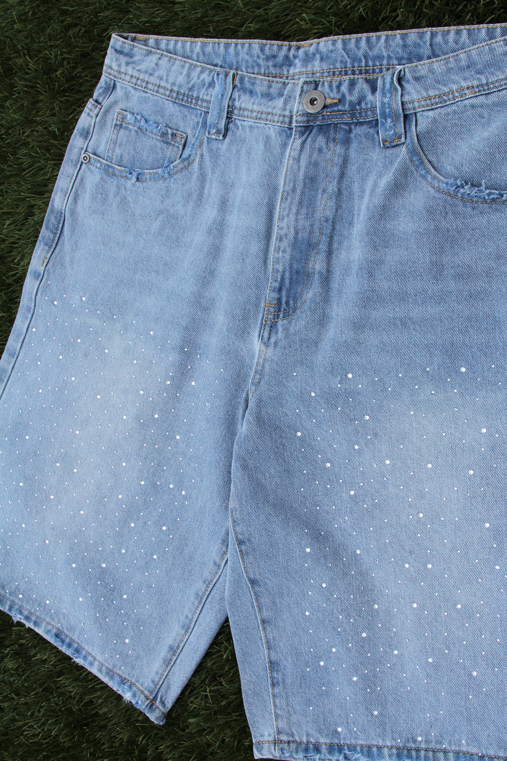 "Light Denim" Jorts