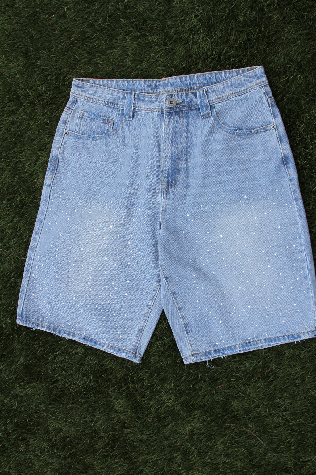 "Light Denim" Jorts