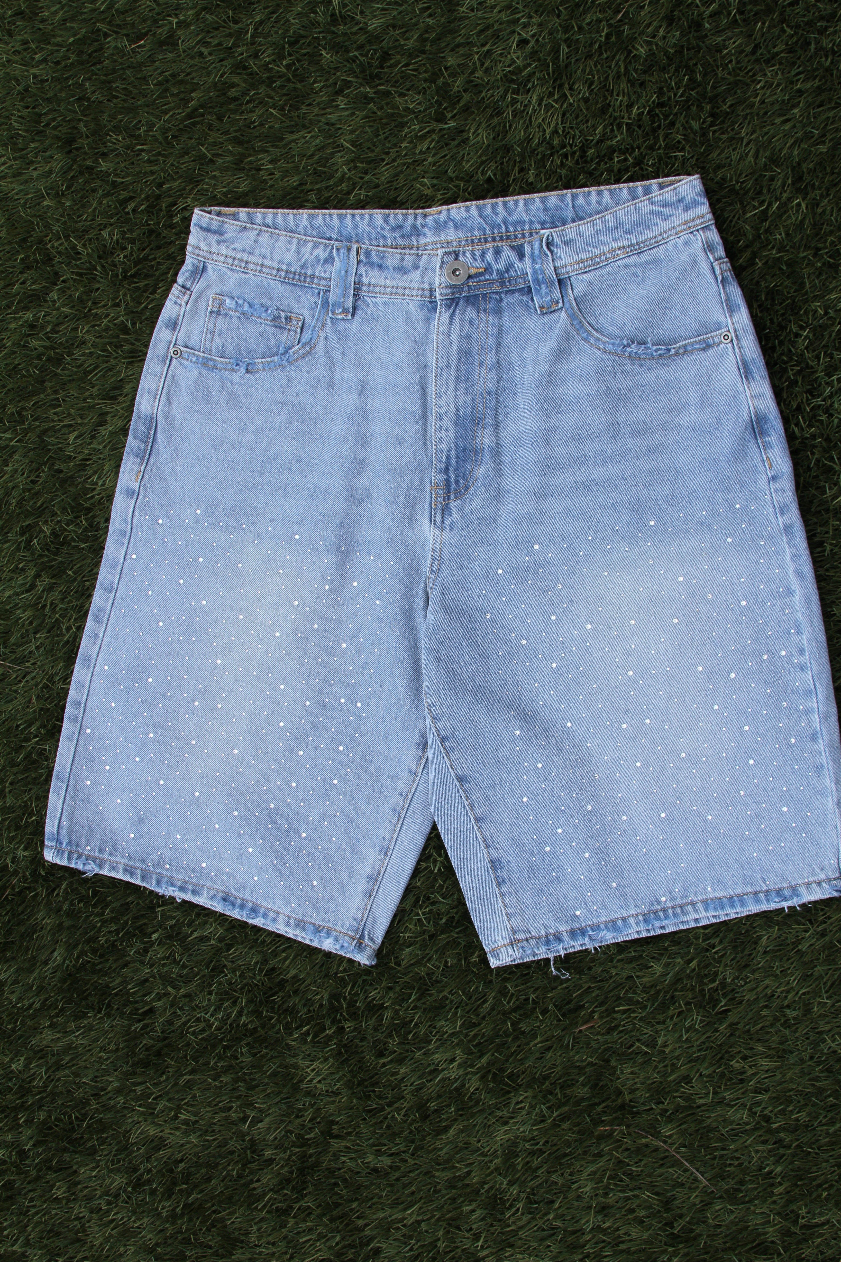 "Light Denim" Jorts